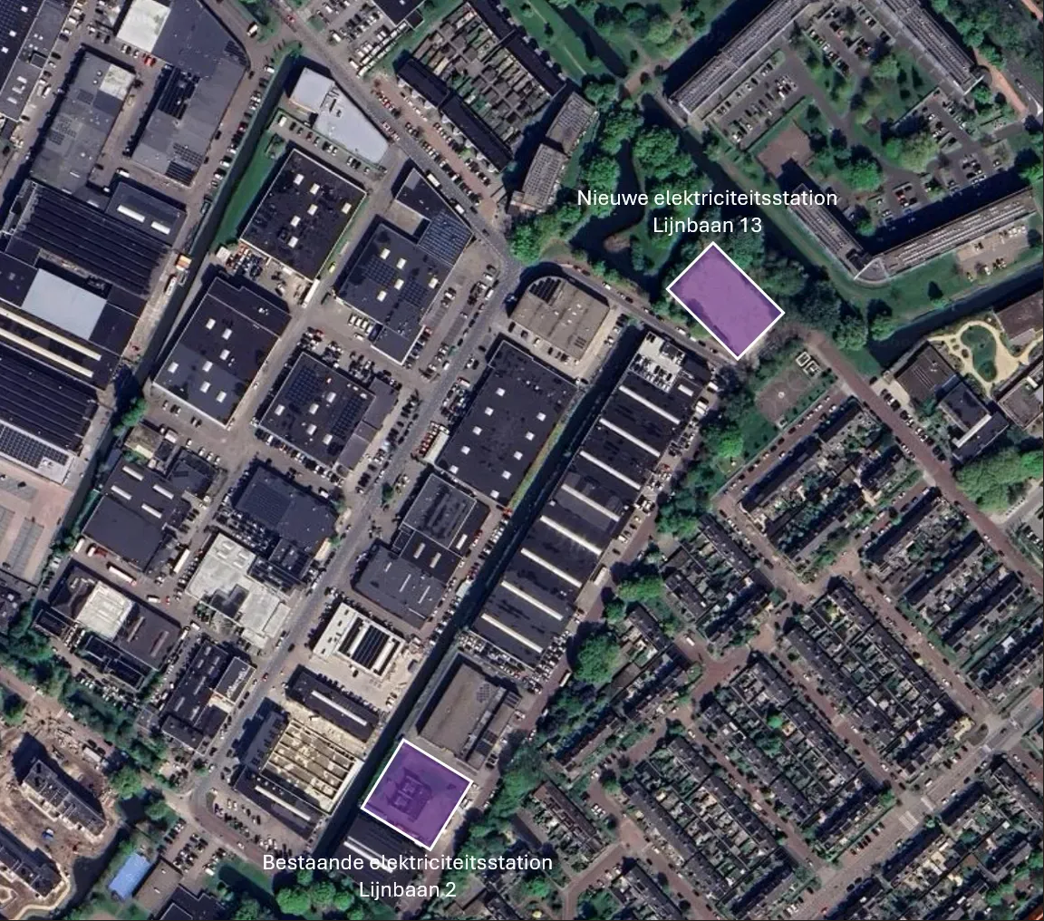 Nieuw elektriciteitsstation Liander