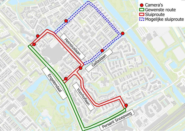 Verkeersonderzoek in Voorhoflaan, Gallaslaan en Heinsiuslaan