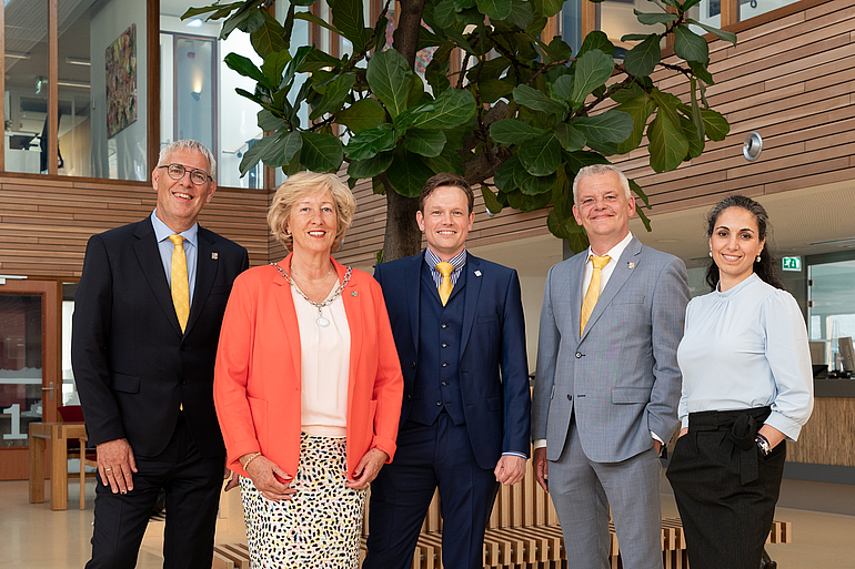 Foto college van burgemeester en wethouders 2022-2026