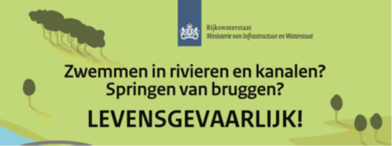 Afbeelding van flyer over zwemmen