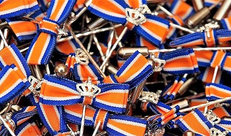 Foto van lintjes