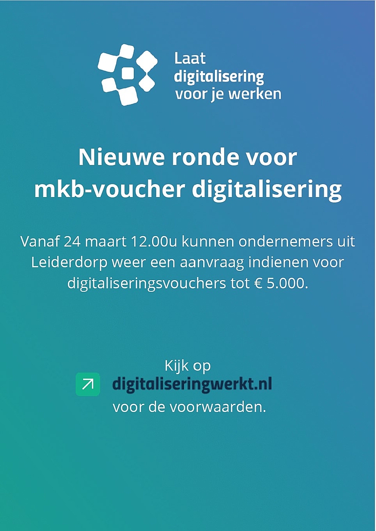 Flyer over MKB voucher