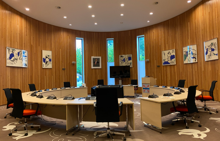 Foto van raadszaal