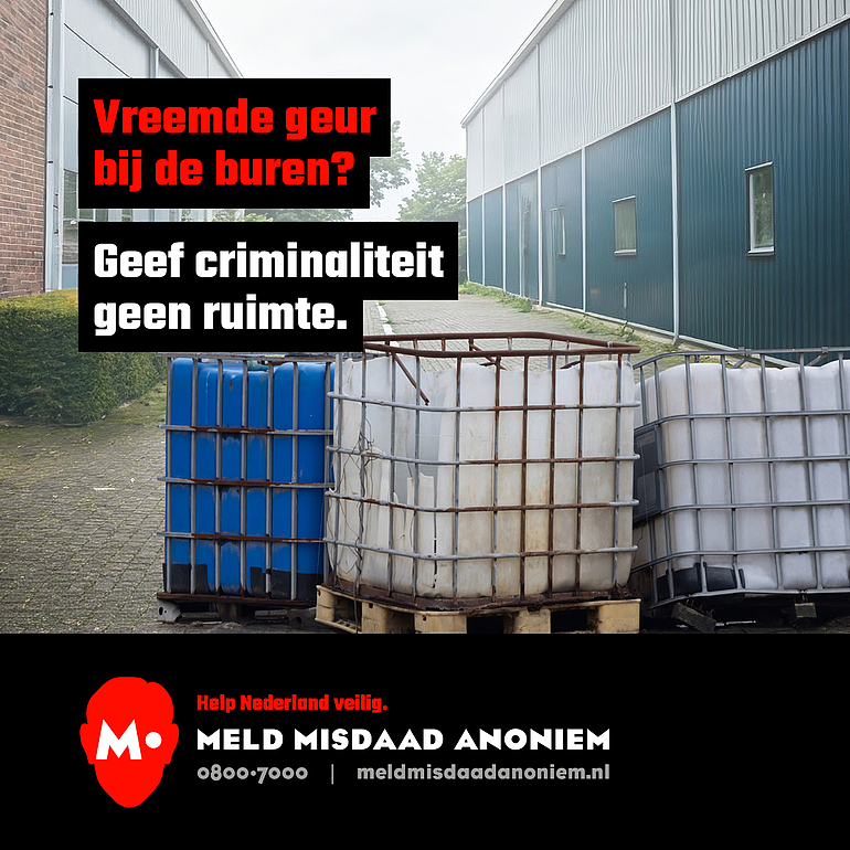 Flyer Meld Misdaad Anoniem
