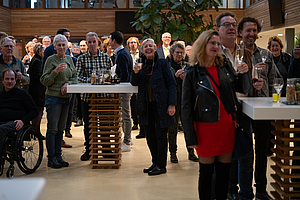 foto van de nieuwjaarsreceptie