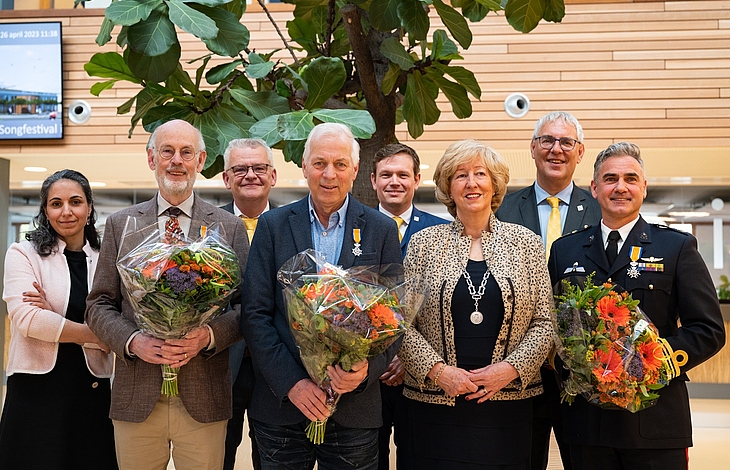 De gedecoreerden van Leiderdorp