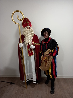 Vrijwilligers als Sint en Piet