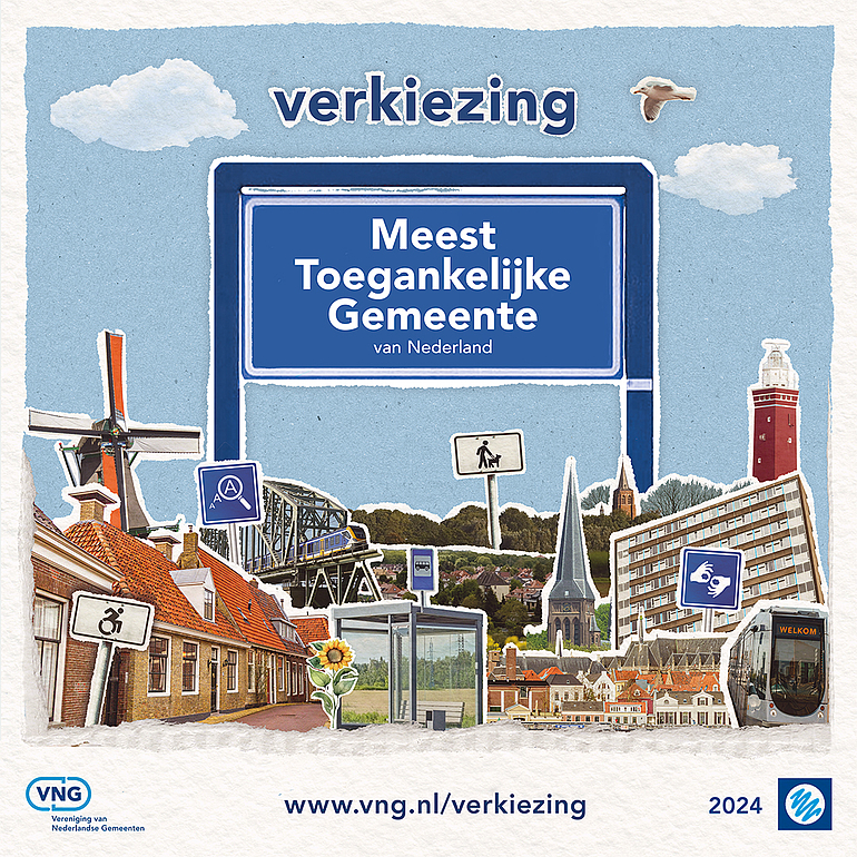 Affiche Verkiezing Meest Toegankelijke Gemeente