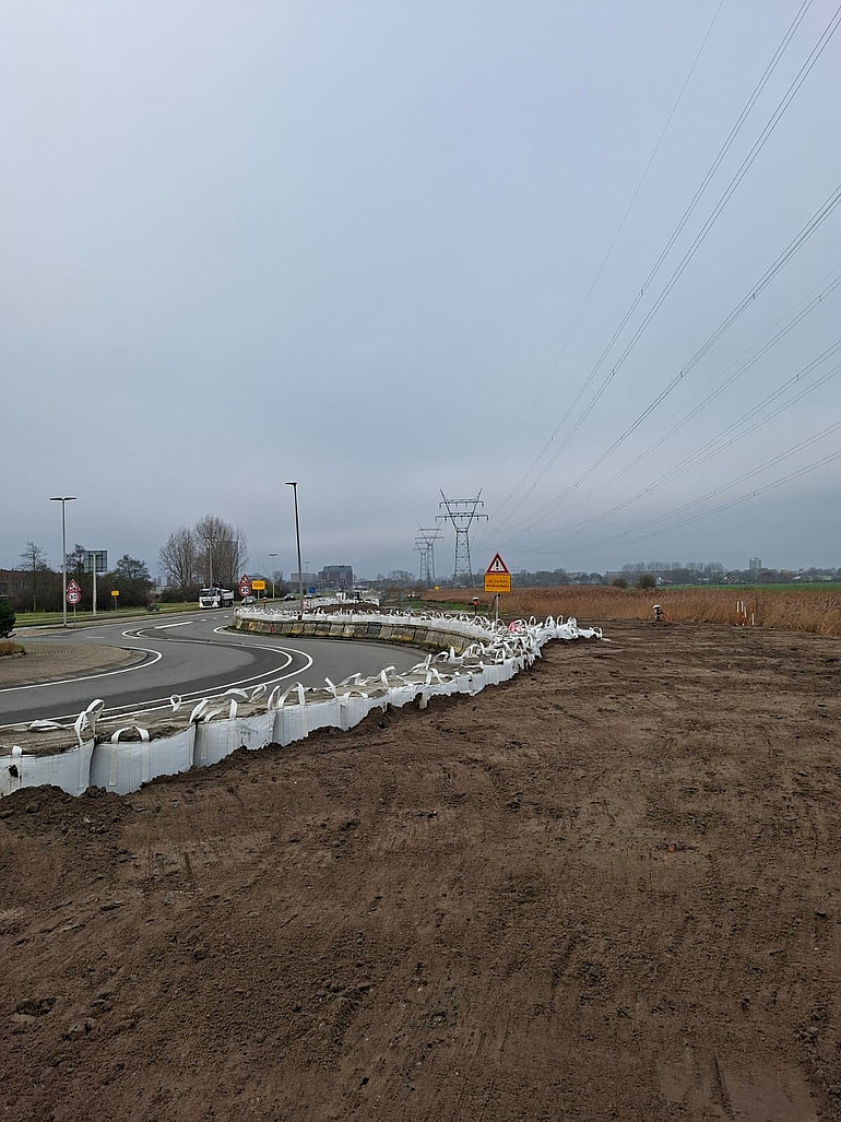 Foto Leidse Ring Noord met voorbelasting
