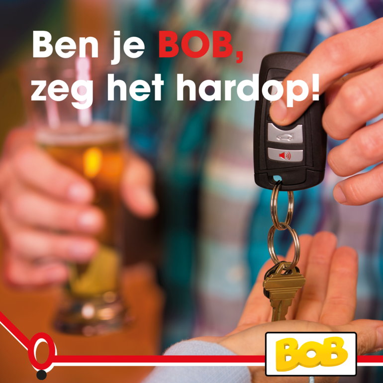 Afbeelding Ben je BOB zeg het hardop