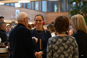 foto van de nieuwjaarsreceptie