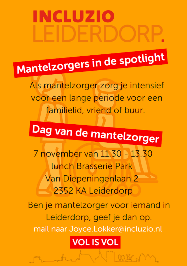 Flyer Dag van de Mantelzorger