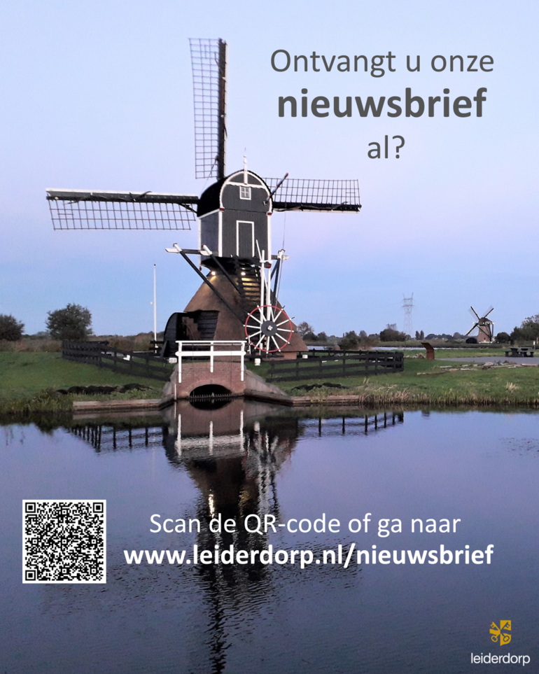 www.leiderdorp.nl/nieuwsbrief