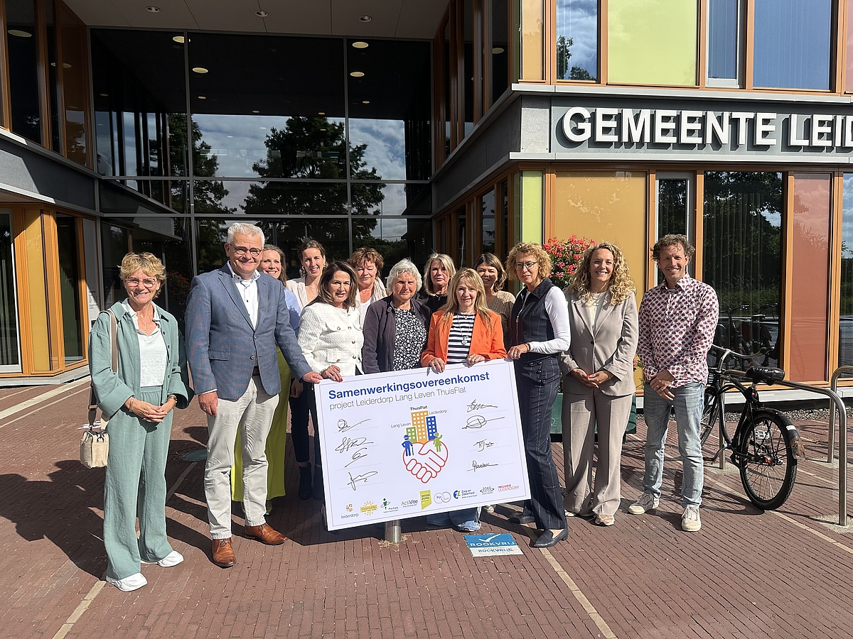 Proef laat ouderen langer zelfstandig wonen in Leiderdorp